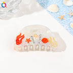 Ocean Series Acrylic Updo Shark Clip Hair Claw
