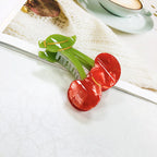 Vegetable Clamp Cherry Apple Shark Clamp Light Luxury Hair Claw Clip