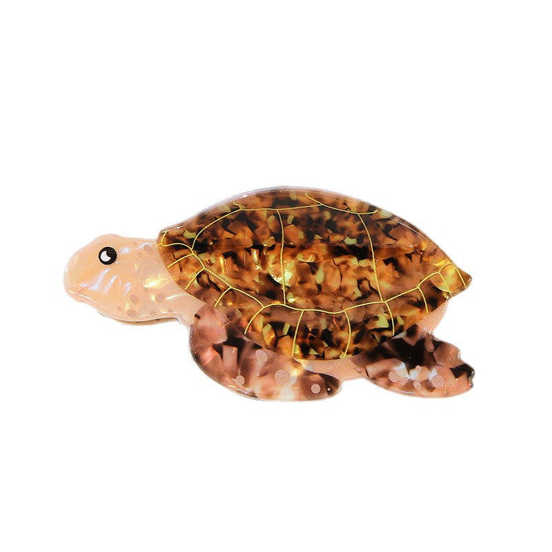 Turtle Barrettes Updo Shark Clip