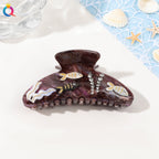 Ocean Series Acrylic Updo Shark Clip Hair Claw