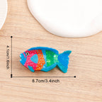 Ocean Series Barrettes Updo Shark Clip