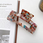 Large Acetate Hair Claw Clip — For Updos, Curls, and Styling