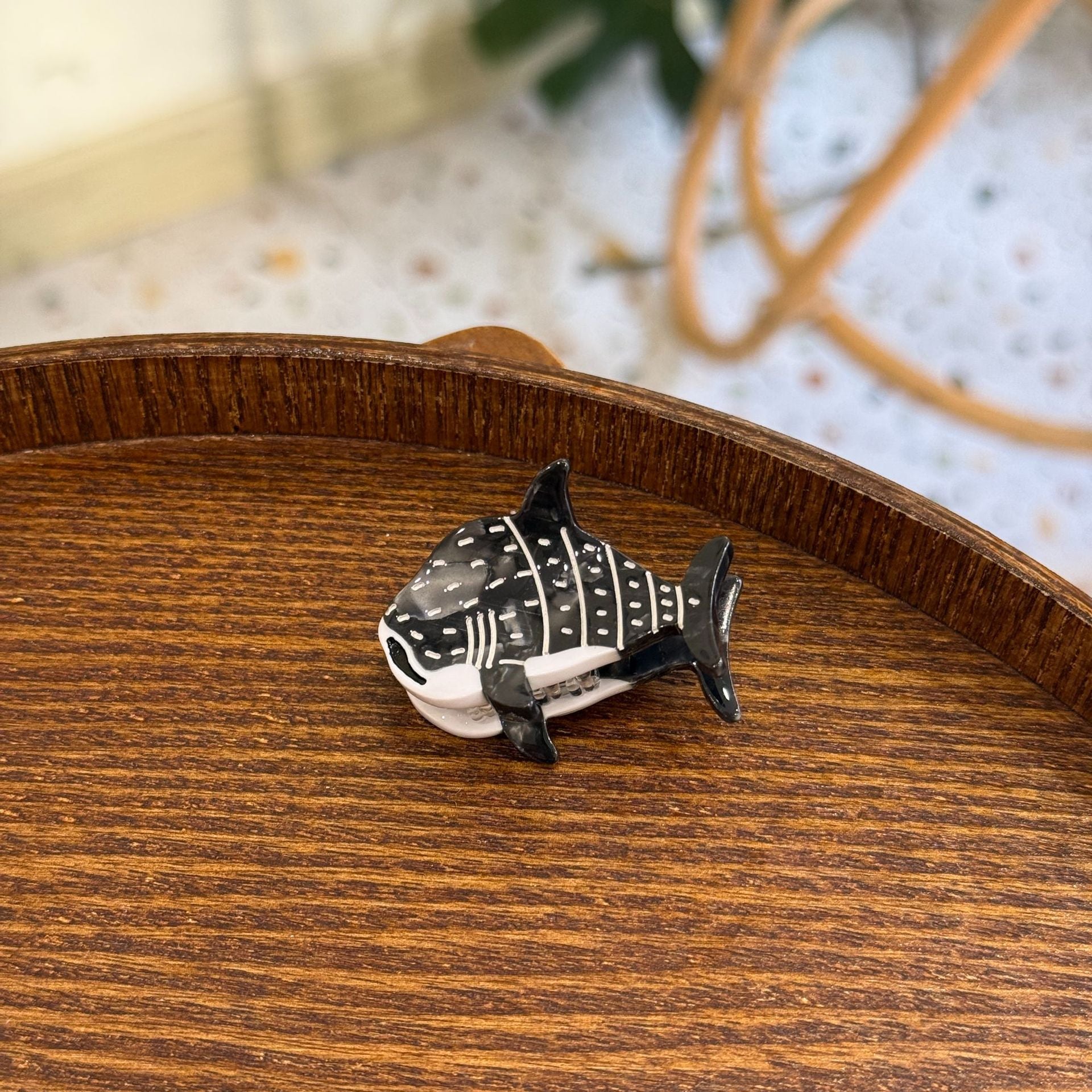 Marine Acetic Acid Mini Clip Small Octopus Dolphin Whale Hair Accessories