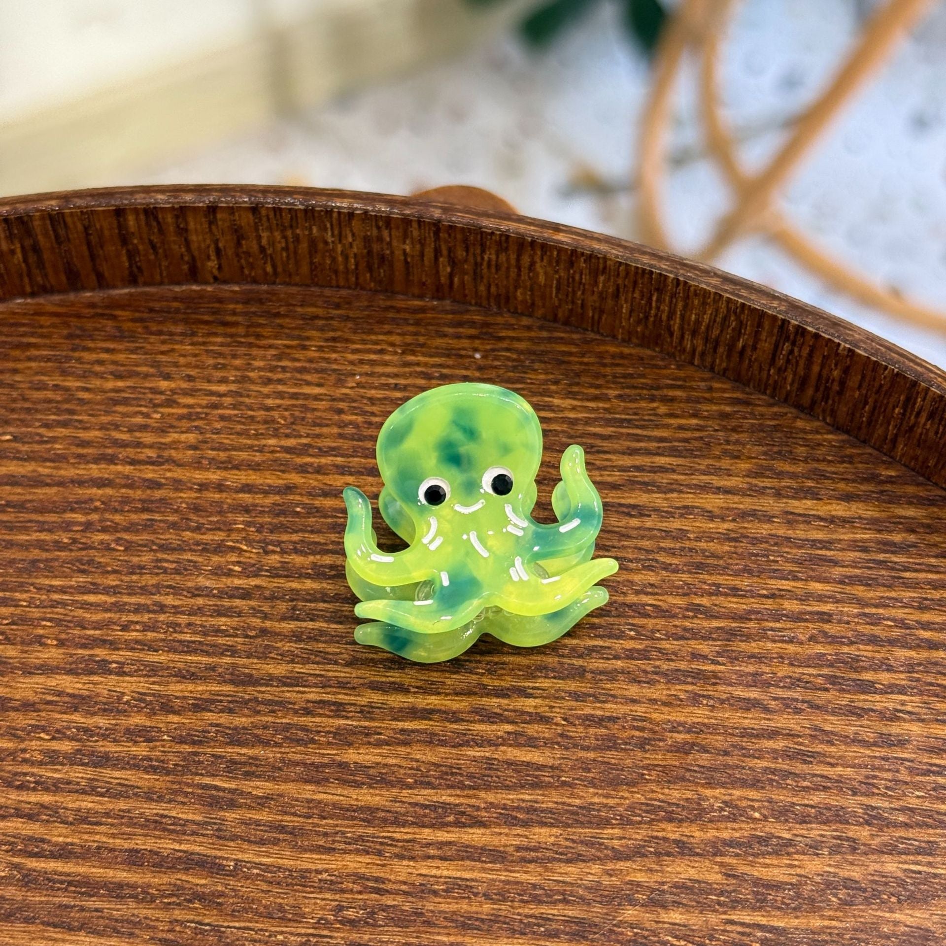 Marine Acetic Acid Mini Clip Small Octopus Dolphin Whale Hair Accessories