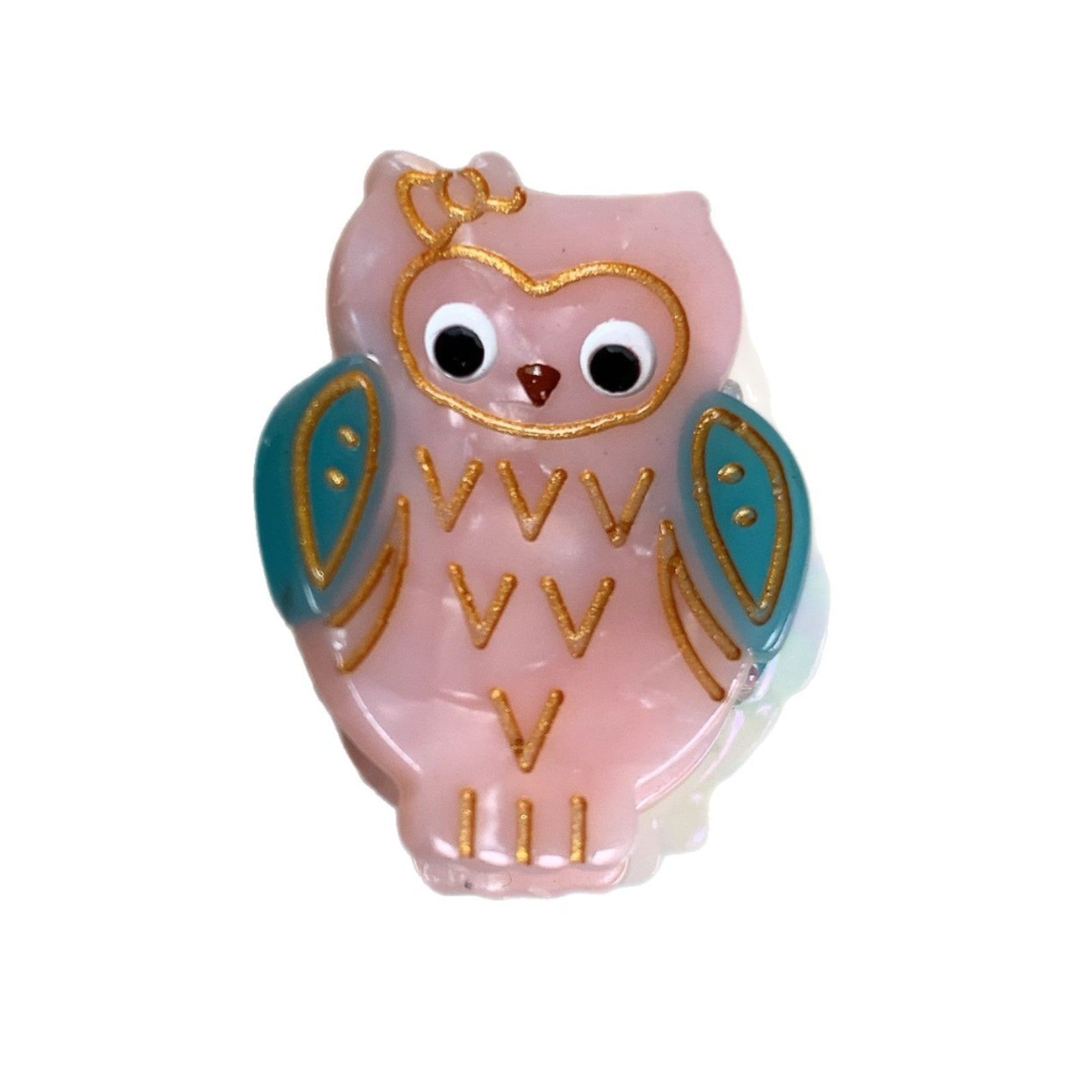 Owl Mini Clip Acetate Bangs Shark Clip