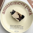 Cute Cat Barrettes Half Scratch Updo Shark Clip