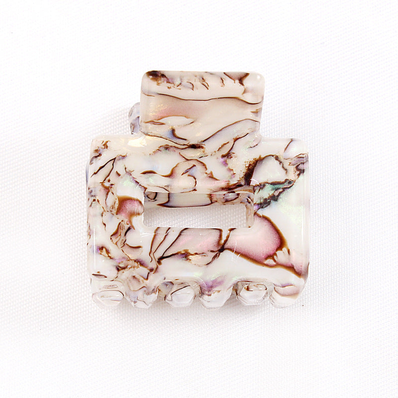 Tie Dye Small Jaw Clip Loose Clip Light Shark Clip