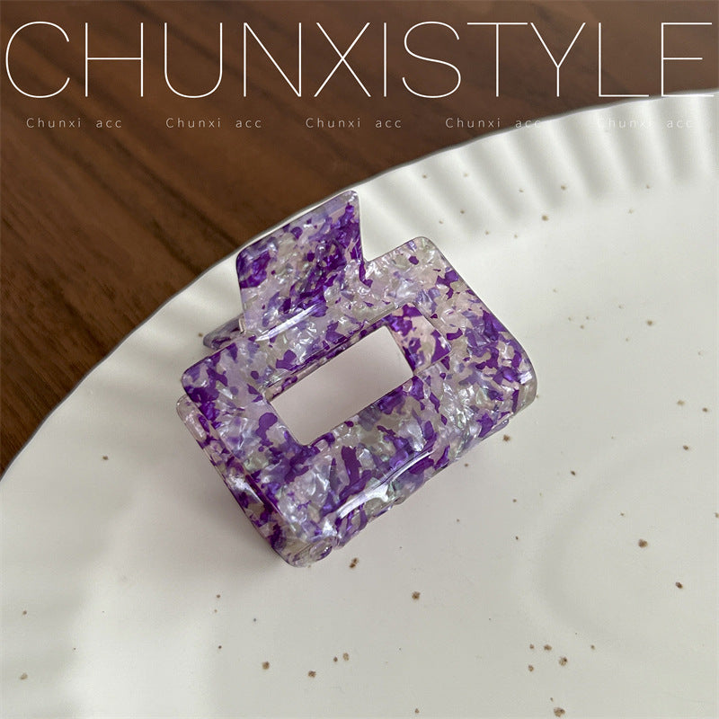 Square Grip Updo Shark Hair