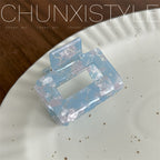 Square Grip Updo Shark Hair