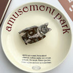 Cute Cat Barrettes Half Scratch Updo Shark Clip