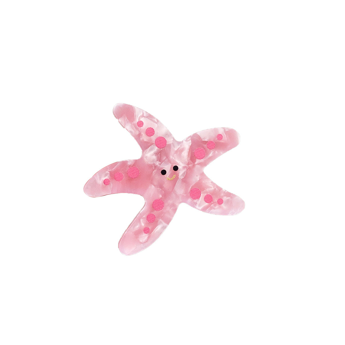 Crayfish Starfish Duckbill Clip Cute Children's Small Acetate Bang Clip