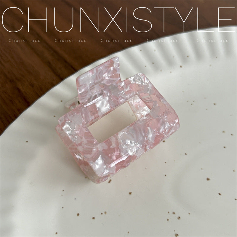 Square Grip Updo Shark Hair