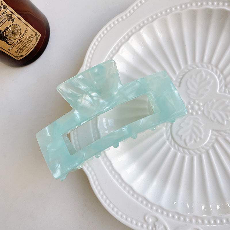 Large Acetate Hair Claw Clip — For Updos, Curls, and Styling