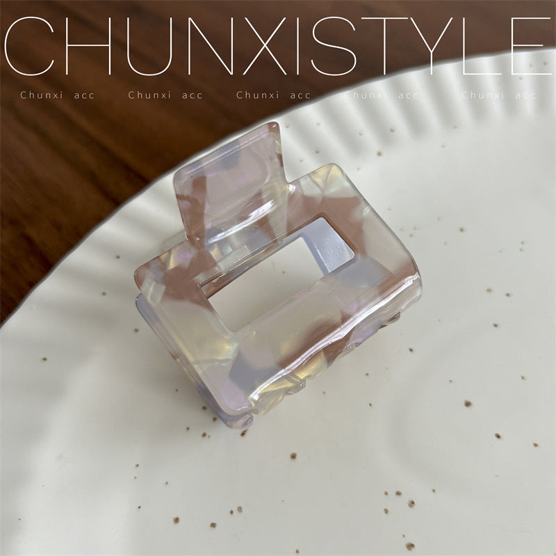 Square Grip Updo Shark Hair