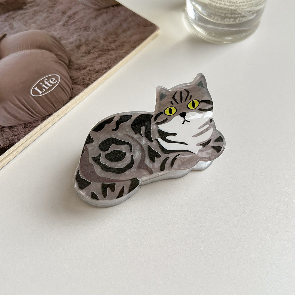 Dogs and Cats Cute Hairpin Medium Back Head Shark Clip