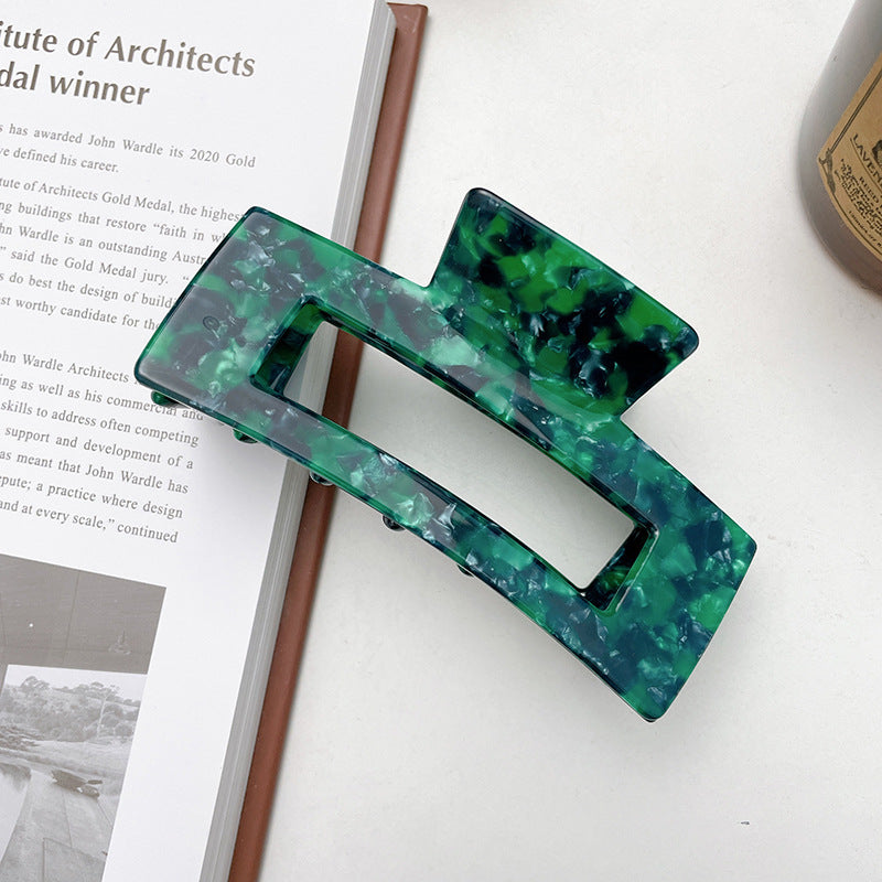 Large Acetate Hair Claw Clip — For Updos, Curls, and Styling