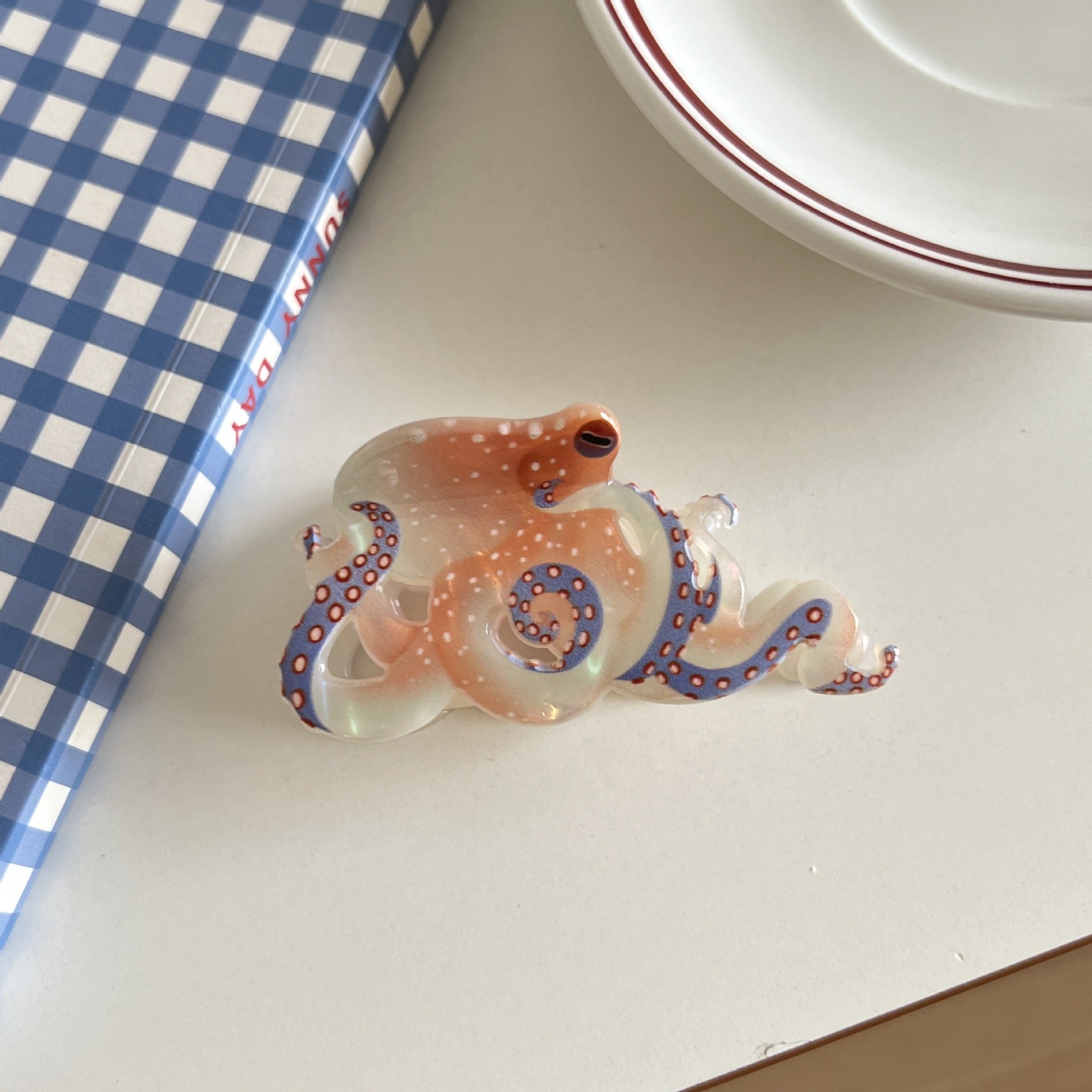Octopus Grip Ocean Updo Shark Clip