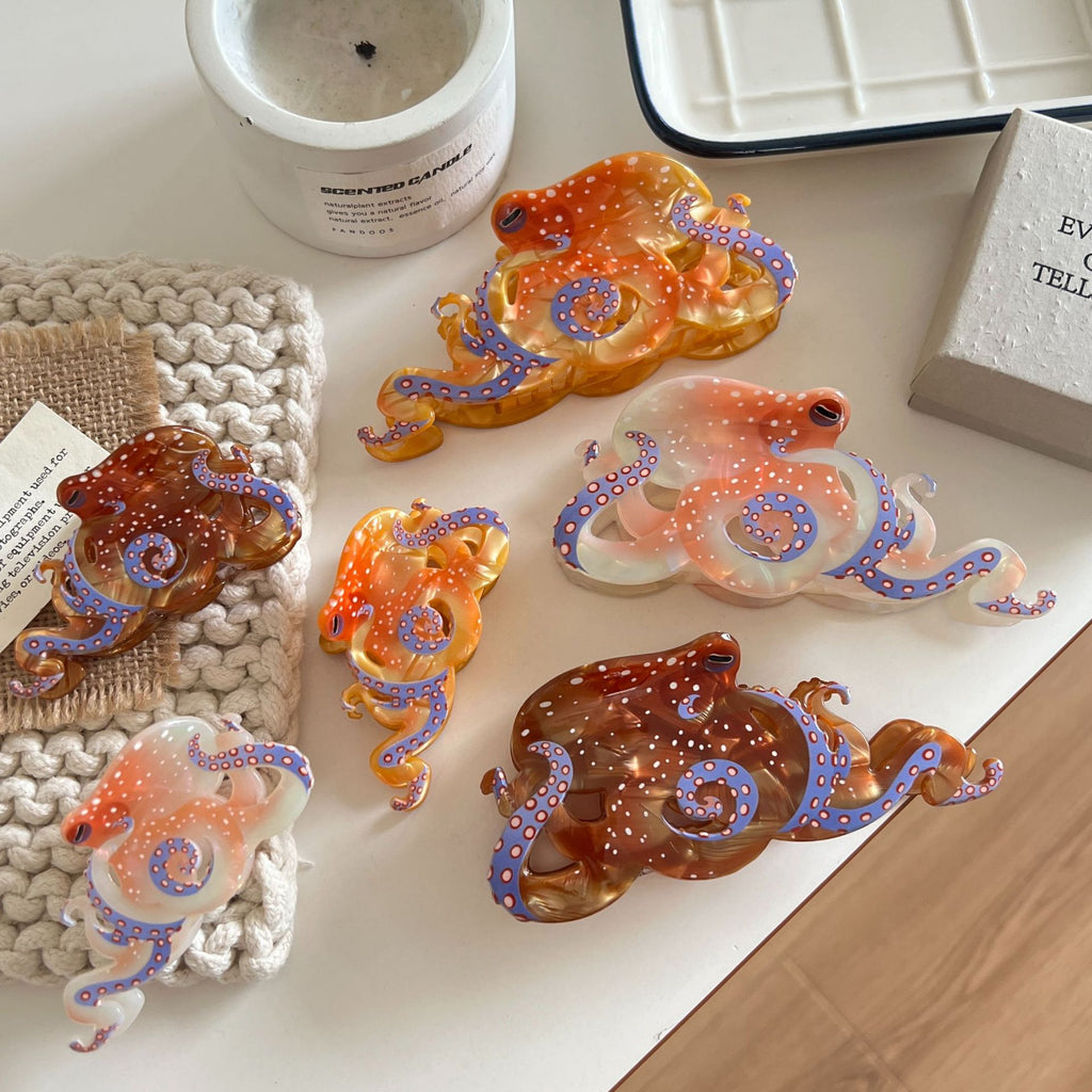 Octopus Grip Ocean Updo Shark Clip