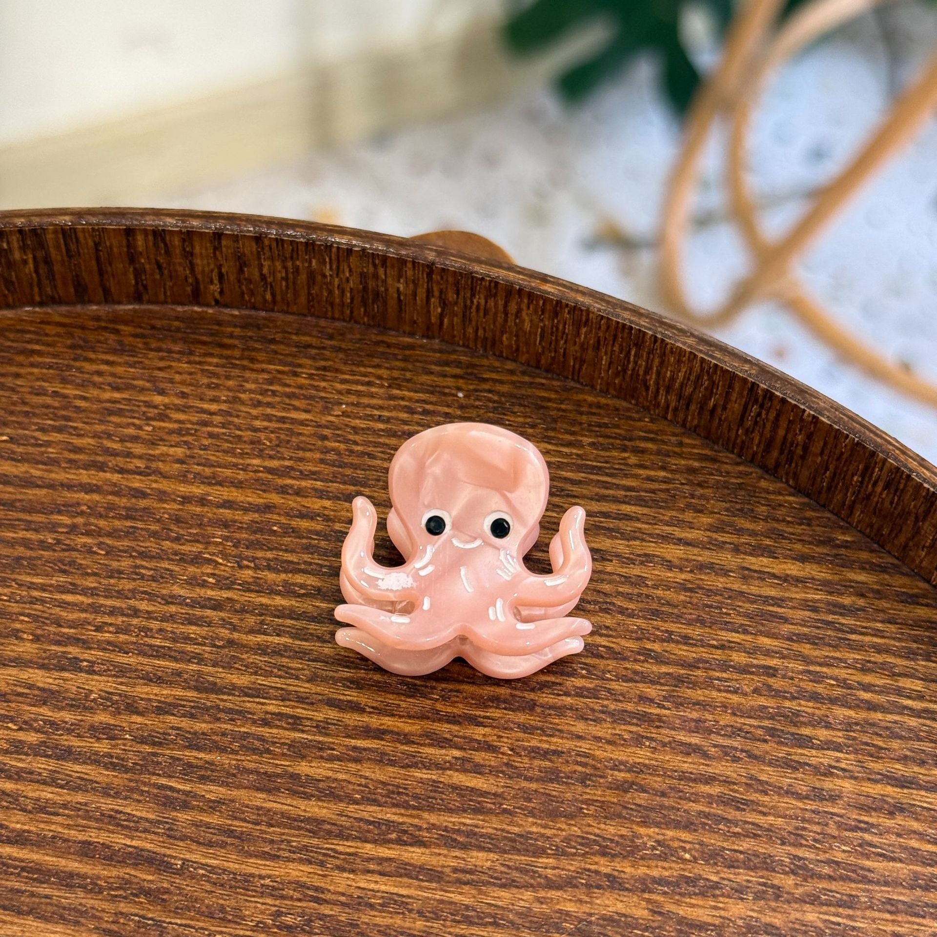Marine Acetic Acid Mini Clip Small Octopus Dolphin Whale Hair Accessories