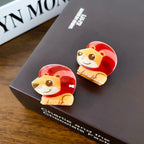 Cute Acrylic Animal Mini Clip 2 Pack