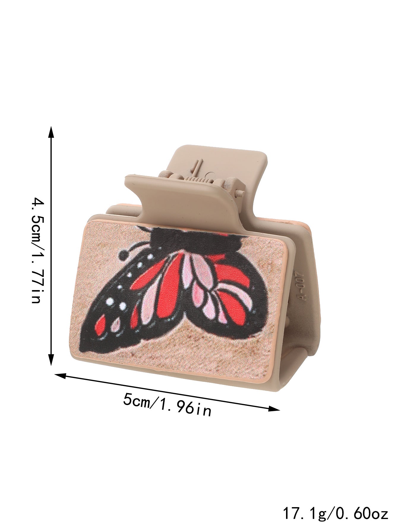 Leather Sunflower Hair Clip / Half-Up Shark Clip