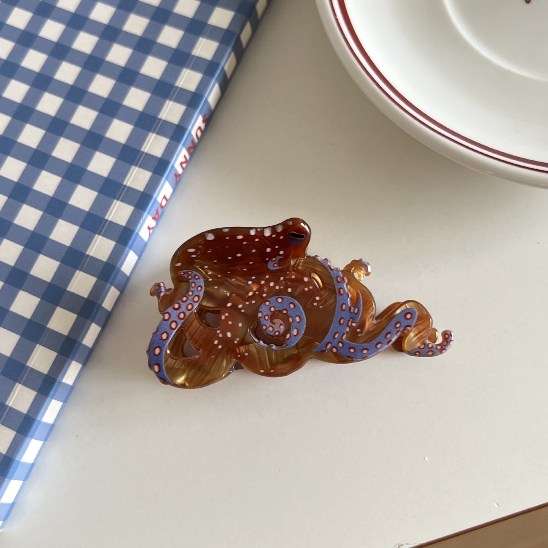 Octopus Grip Ocean Updo Shark Clip