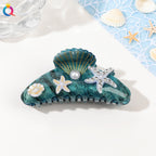 Ocean Series Acrylic Updo Shark Clip Hair Claw