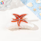 Ocean Series Acrylic Updo Shark Clip Hair Claw