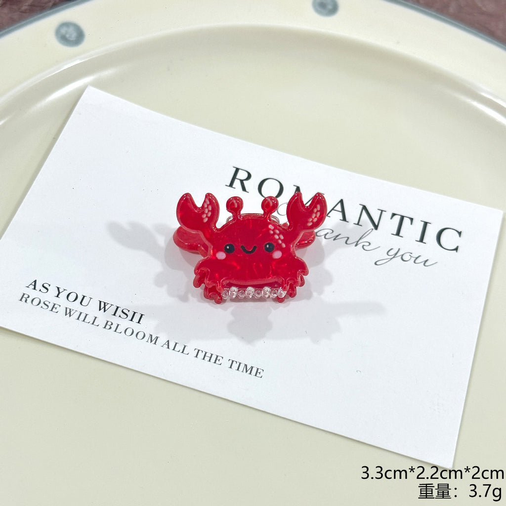 Ocean Series Mini Jaw Clip Bangs Side Small Barrettes Children