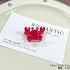 Ocean Series Mini Jaw Clip Bangs Side Small Barrettes Children