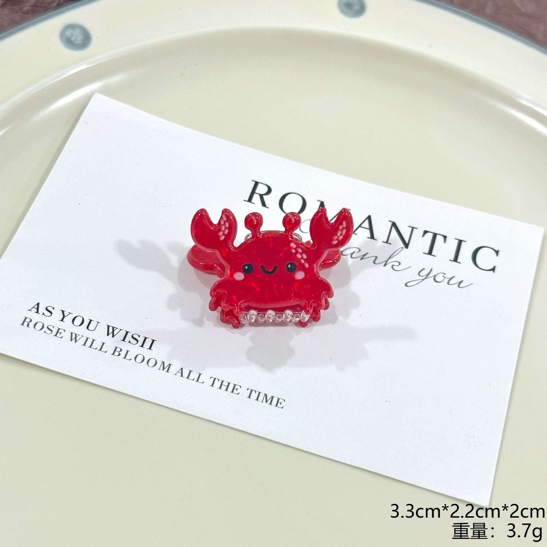 Ocean Series Mini Jaw Clip Bangs Side Small Barrettes Children