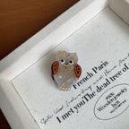Owl Mini Clip Acetate Bangs Shark Clip