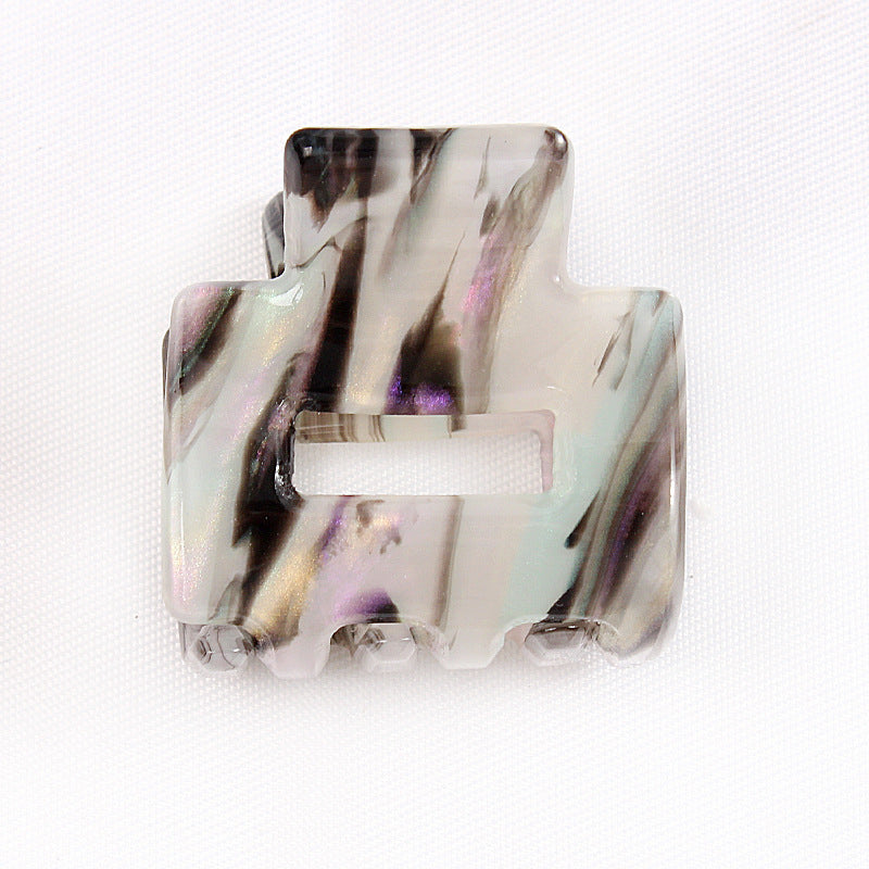 Tie Dye Small Jaw Clip Loose Clip Light Shark Clip