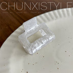 Square Grip Updo Shark Hair