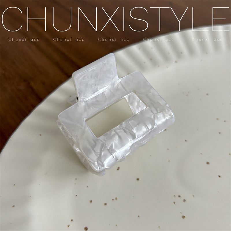 Square Grip Updo Shark Hair