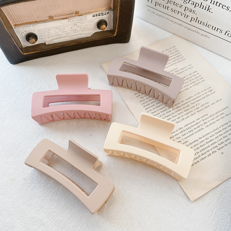 Large Resin Hair Clip — Updo & Curly Hair Claw Clip