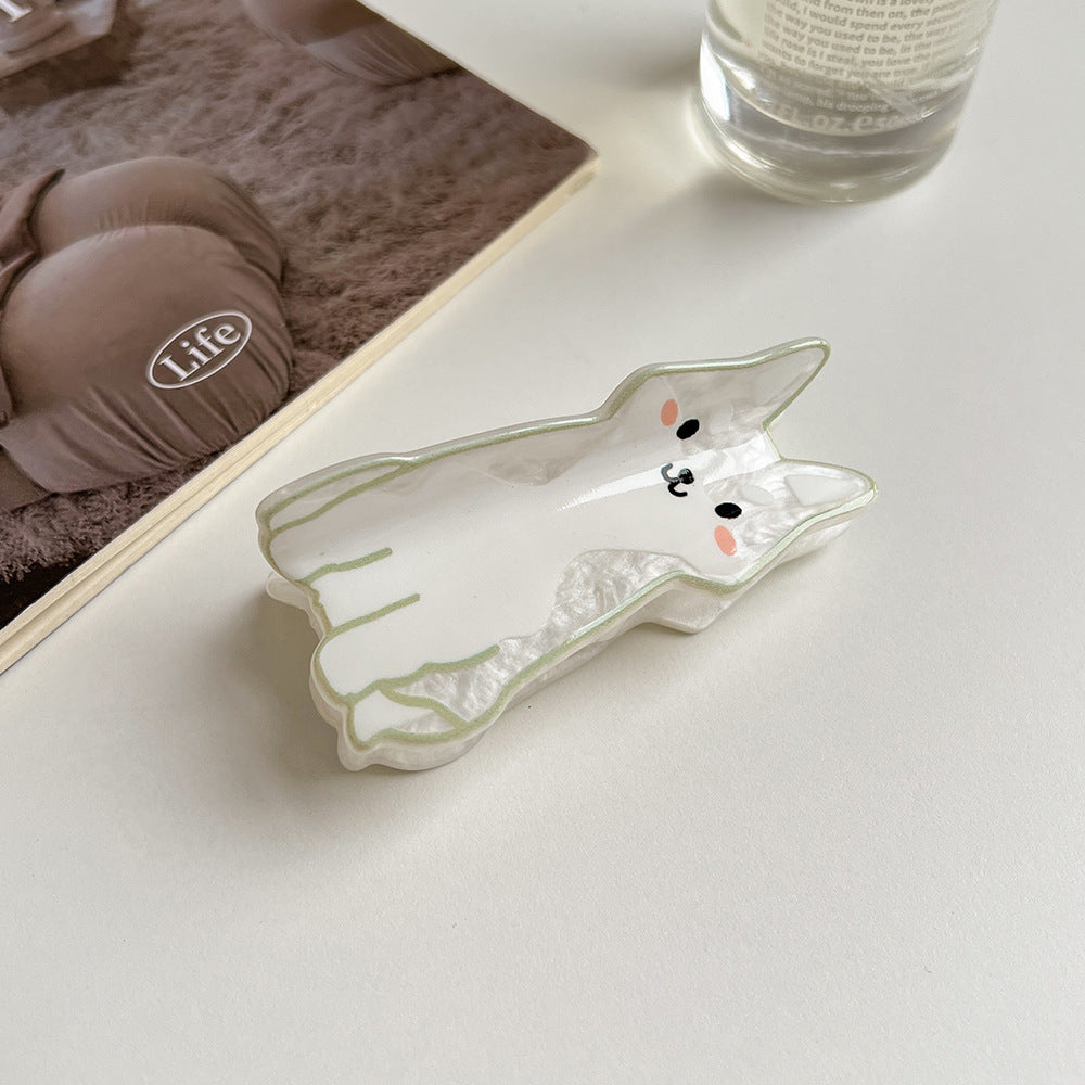 Dogs and Cats Cute Hairpin Medium Back Head Shark Clip