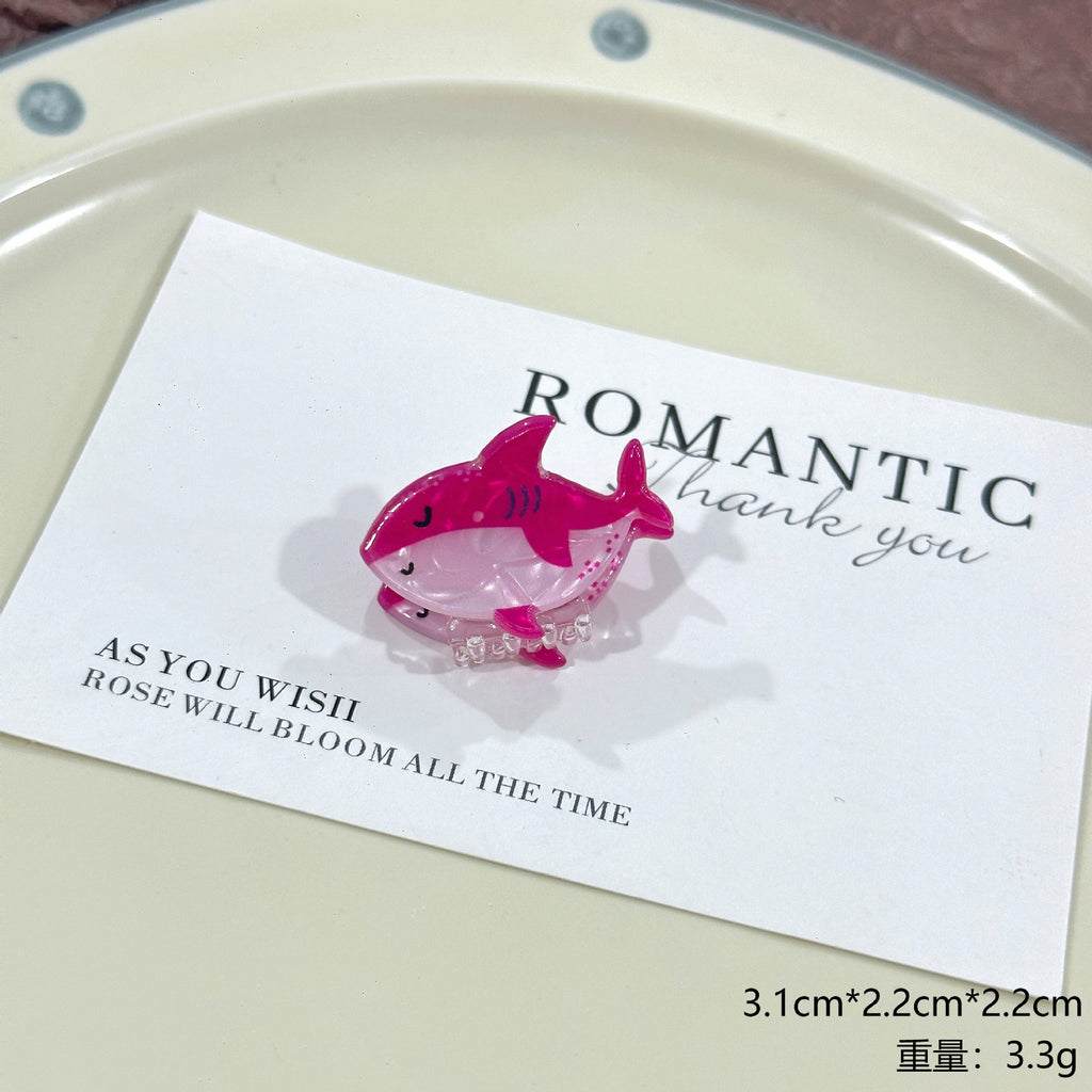 Ocean Series Mini Jaw Clip Bangs Side Small Barrettes Children