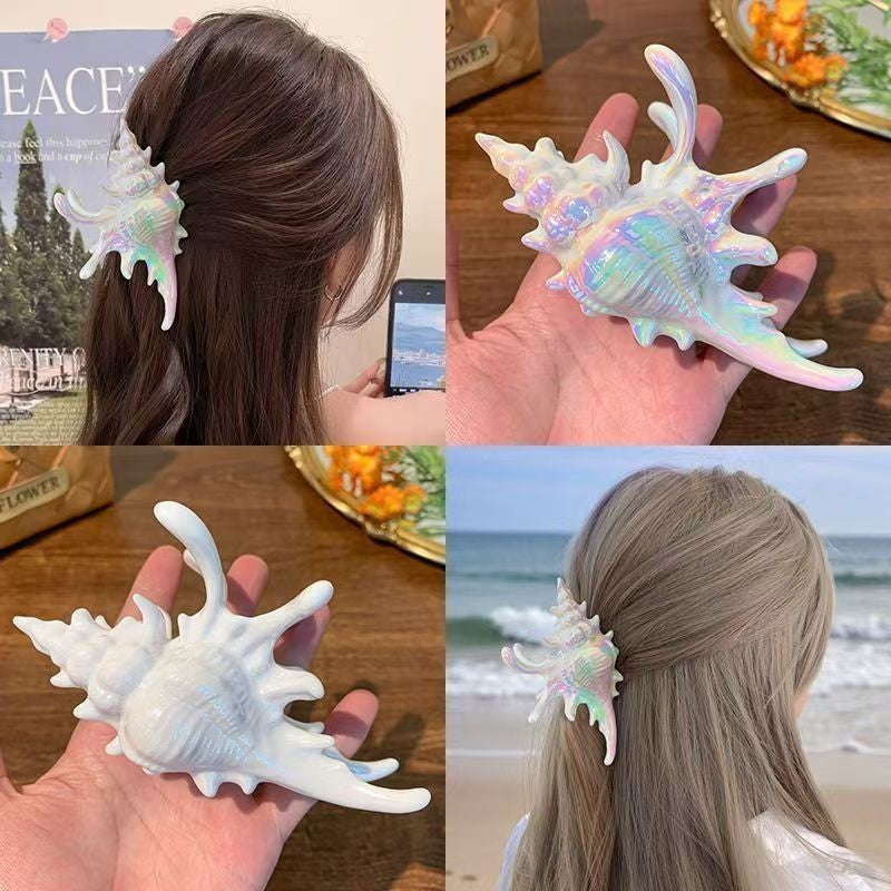 Conch Grip Holiday Beach Style Shark Clip