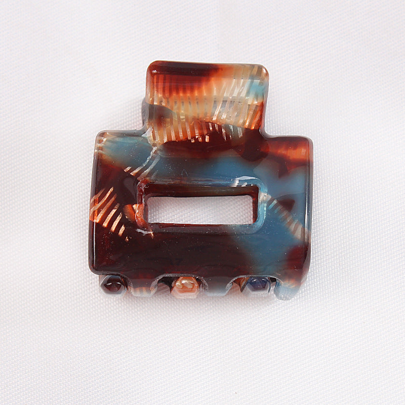 Tie Dye Small Jaw Clip Loose Clip Light Shark Clip