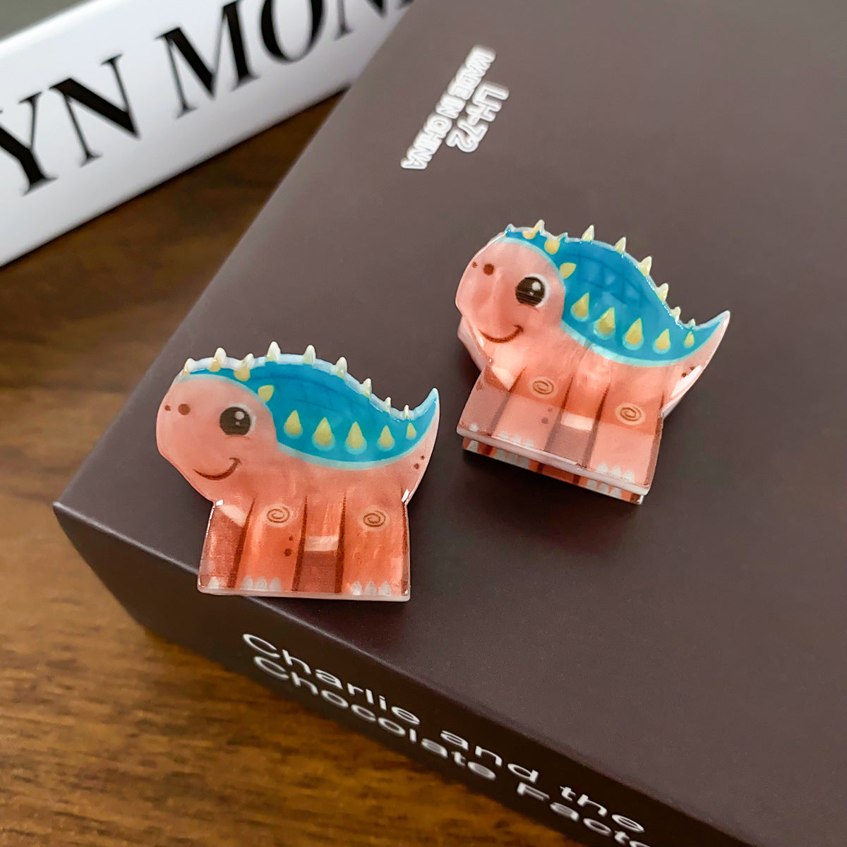 Cute Acrylic Animal Mini Clip 2 Pack