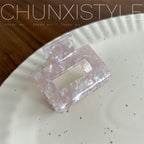 Square Grip Updo Shark Hair