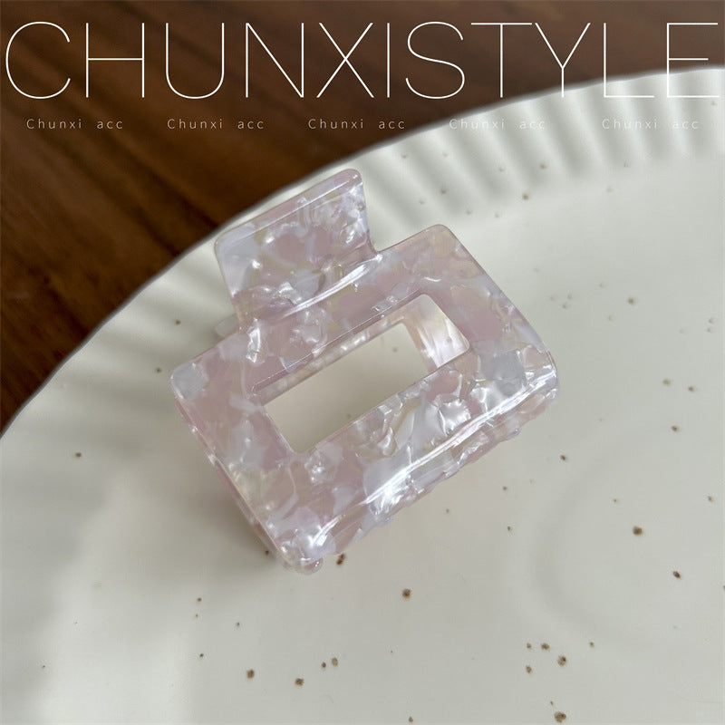 Square Grip Updo Shark Hair