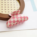 Checkerboard Claw Clip — Updo Hair Clip