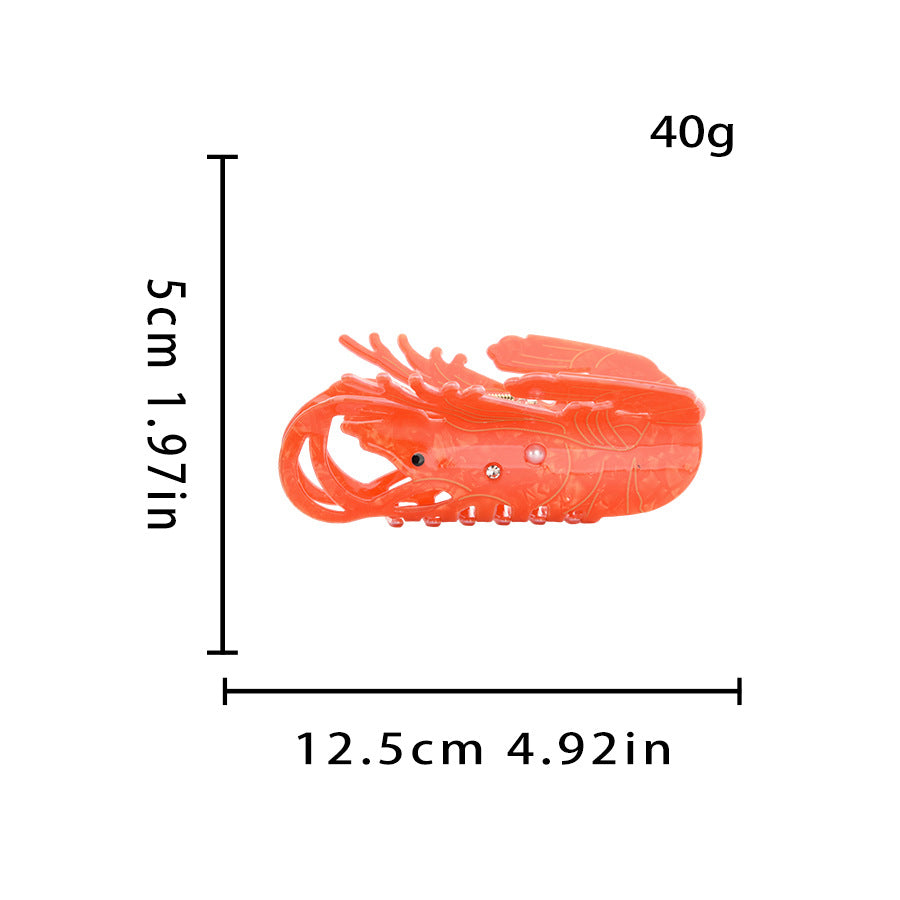 Marine Animal Grip Spot Drill Lobster Shark Clip