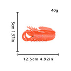 Marine Animal Grip Spot Drill Lobster Shark Clip