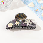 Ocean Series Acrylic Updo Shark Clip Hair Claw