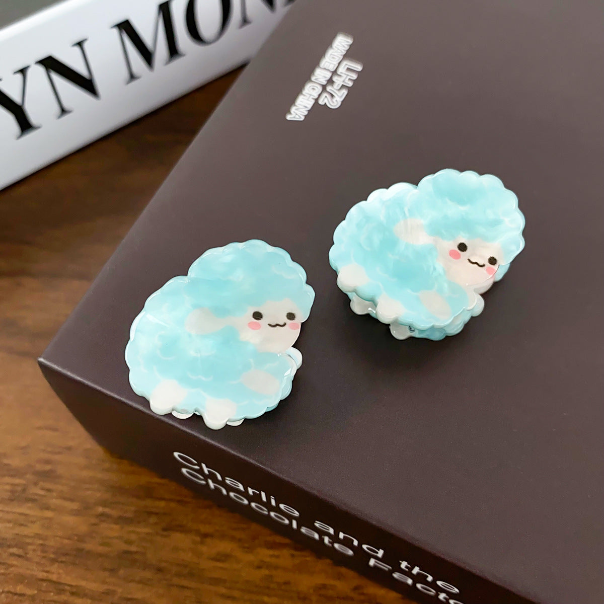 Cute Acrylic Animal Mini Clip 2 Pack