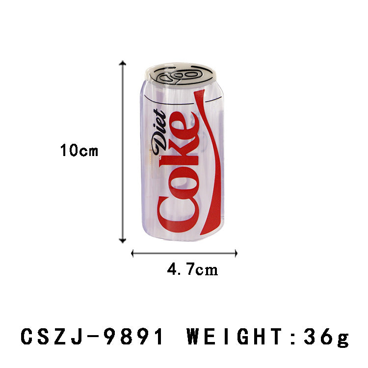 Design Sense Acetate Grip Coca-Cola Large Size Shark Clip