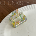 Square Grip Updo Shark Hair